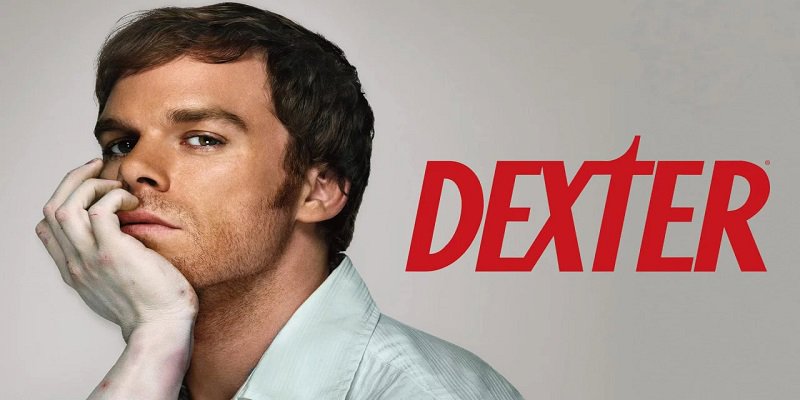دکستر مورگان با بازی مایکل سی هال در پوستر سریال Dexter