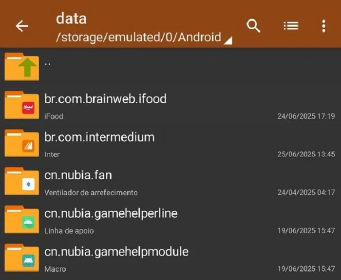 پوشه Android و مسیر OBB و Data در حافظه داخلی گوشی پوشه Android و مسیر OBB و Data در حافظه داخلی گوشی
