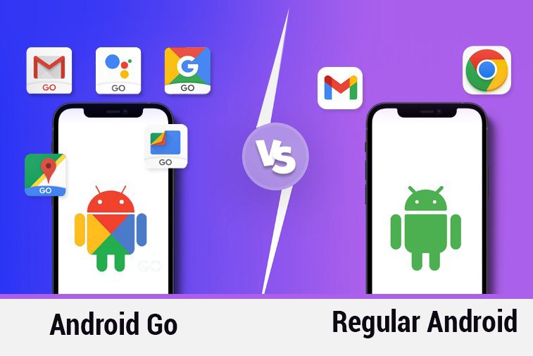 مقایسه اندروید گو و اندروید معمولی با برنامههای نسخه Go