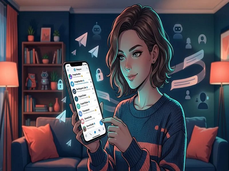 استفاده از تلگرام روی گوشی هوشمند استفاده از تلگرام روی گوشی هوشمند