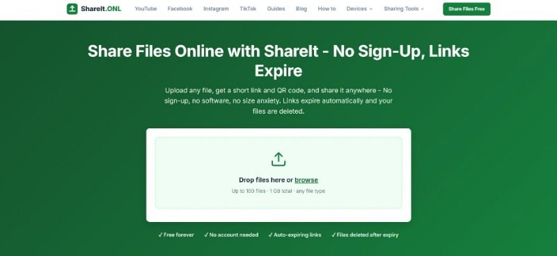 انتقال فایل از طریق سرویس ابری با نیاز به اتصال اینترنت