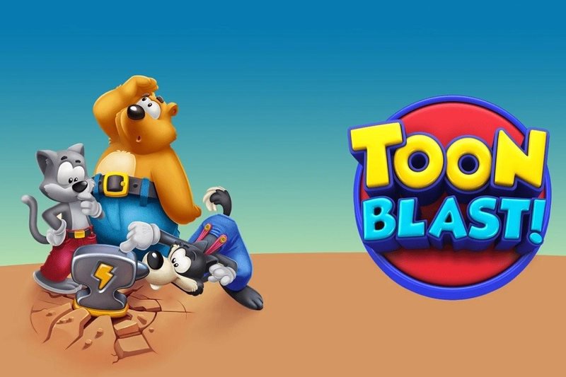 شخصیتهای اصلی Toon Blast: خرس، گربه خاکستری و روباه شخصیتهای اصلی Toon Blast: خرس، گربه خاکستری و روباه