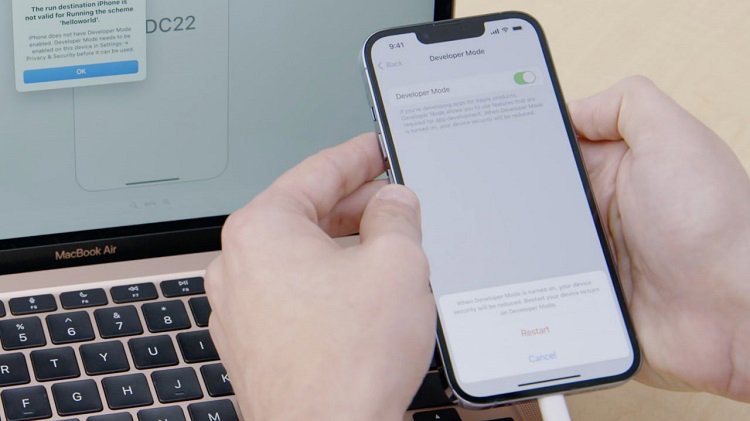 حالت Developer Mode در سیستم&zwnj;عامل iOS