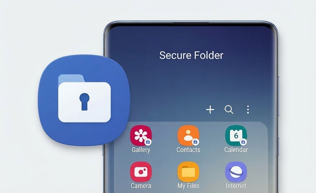 پوشه امن Secure Folder در گوشی سامسونگ