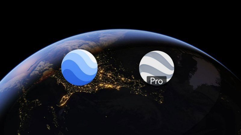 مقایسه محیط Google Earth و Google Earth Pro مقایسه محیط Google Earth و Google Earth Pro