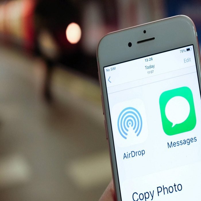 انتقال فایل با AirDrop بین دستگاههای اپل انتقال فایل با AirDrop بین دستگاههای اپل