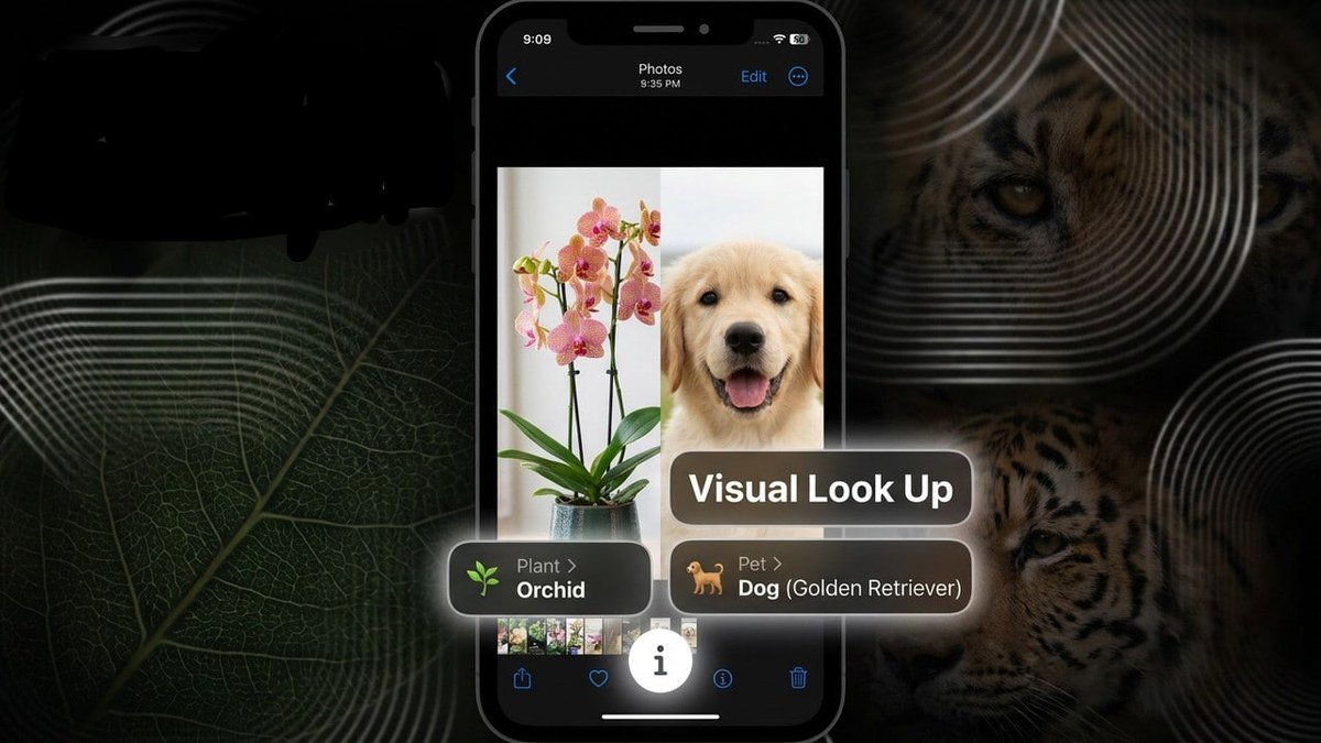 شناسایی گیاه و نژاد سگ با قابلیت Visual Look Up در برنامه Photos